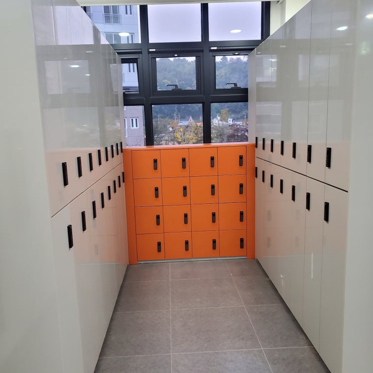  [제작가구 | 맞춤가구] 의령 e편한아파트 커뮤니티 락카장