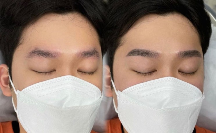  범계남자눈썹문신 잘하는곳 '아단뷰티'