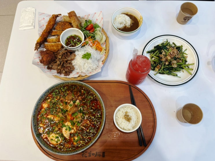  AK기흥맛집 가족외식하기 좋은 쌀국수 진짜 맛있는 식당 | 화화돈 AK& 기흥점