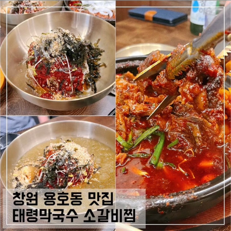  창원 가로수길 맛집 태령막국수 소갈비찜; 창원 막국수 맛집 추천