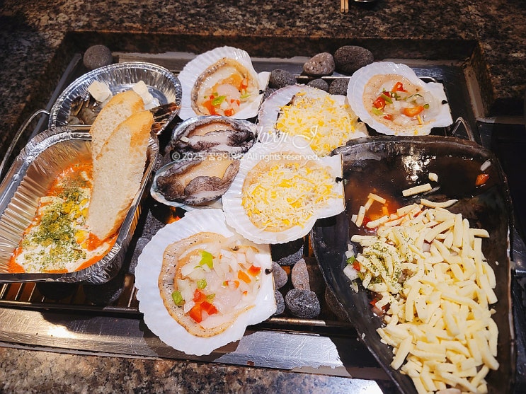  대구 교동 조개구이맛집 남포｜돌판에 구워먹는 바닷가 느낌 그대로 - 조개구이세트 후기