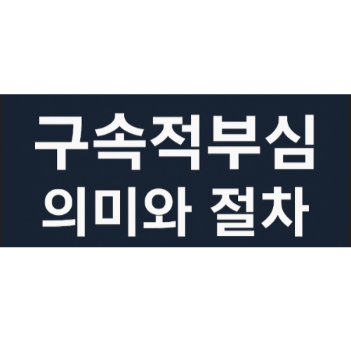 <b>구속적부심</b> 제도, <b>윤석열</b> 전 대통령 사례로 알아보는 의미와 절차