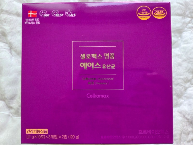 셀로맥스 명품 에이스 유산균 – 장면역 때문에 시작한 나의 8개월 후기✨