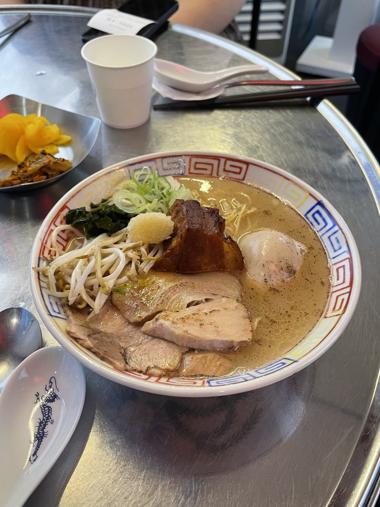  [용산역 혼밥 맛집] 동파육이 통째로 올라간 라멘, 멘야서울 용산
