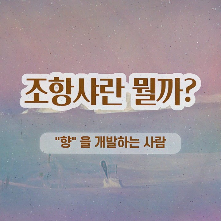 , 조향사자격증 온라인으로 합격한 팁