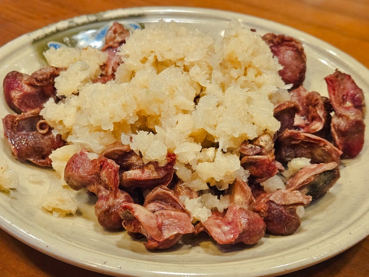  문래동 통닭 맛집 "문래동 원조마늘통닭" 원조마늘통닭, 모래집튀김 후기