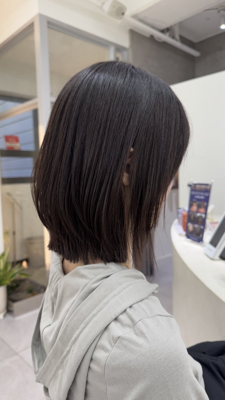  인천 단발레이어드펌 제일 잘하는 미용실 알팀헤어 용현