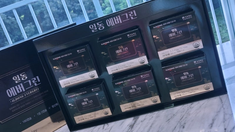 일동 에버그린 송침유 항산화 관리로 힘찬 하루 시작