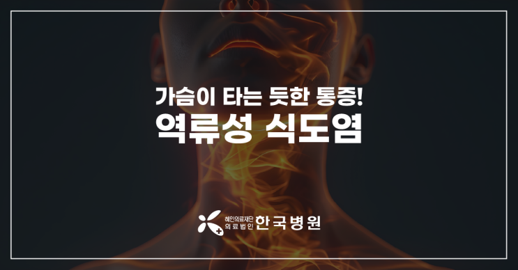  제주 소화기내과_가슴이 타는 듯한 통증! 역류성 식도염의 모든 것
