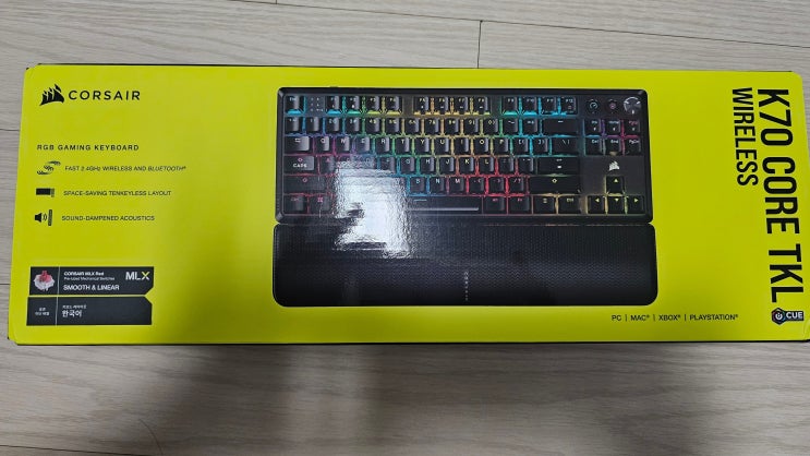  K70 CORE TKL WIRELESS RGB 지름