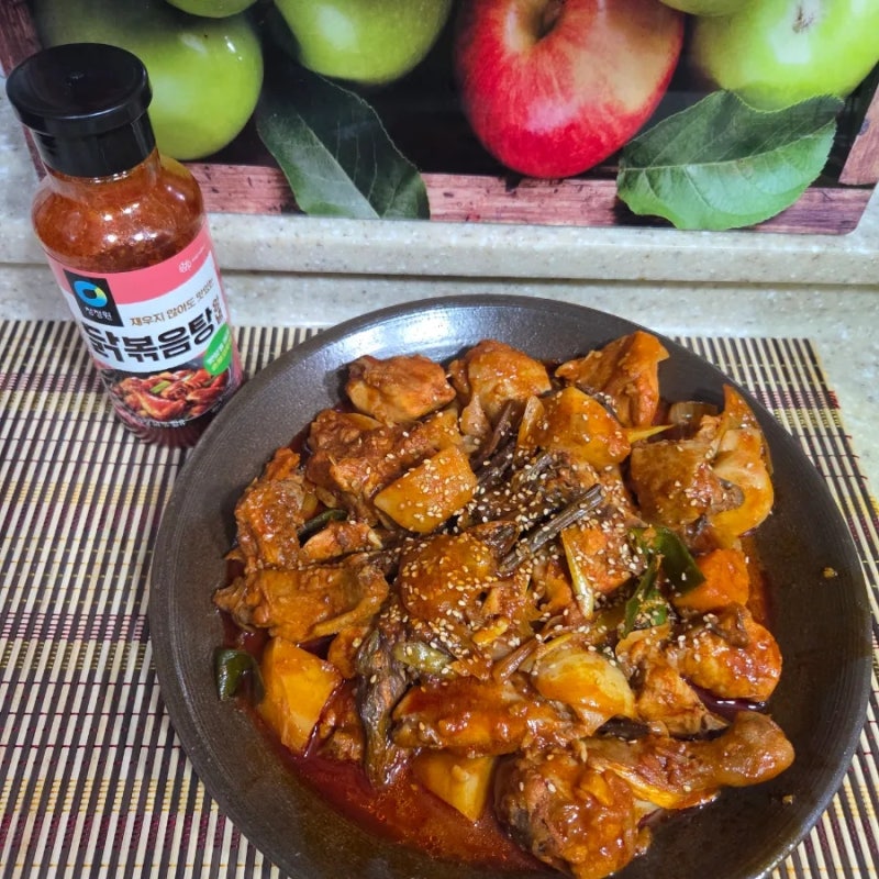 청정원 닭볶음탕 양념으로 쉽고 간단하게 닭볶음탕 뚝딱 울집이 맛집이닭
