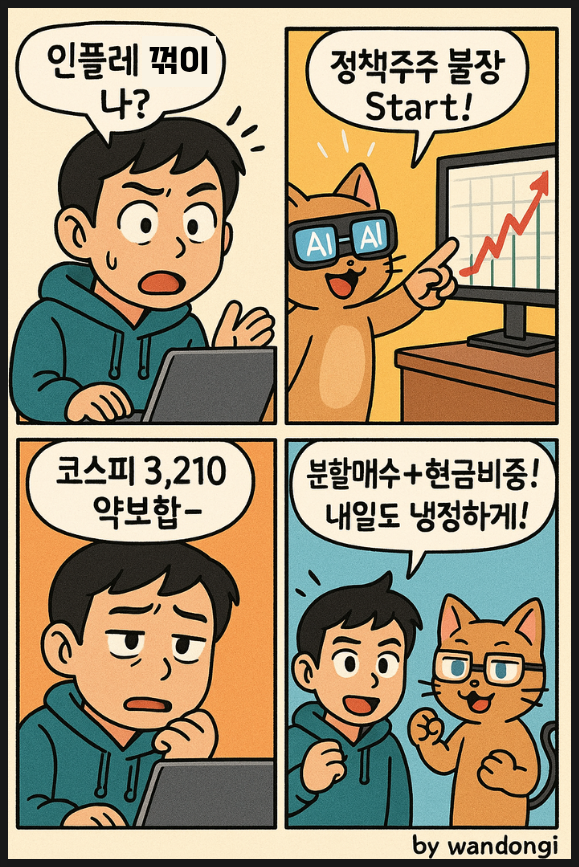   [WD경제소식] 2025.07.16 미국증시·코스피 요약 + 오늘의 테마주 완전정복!