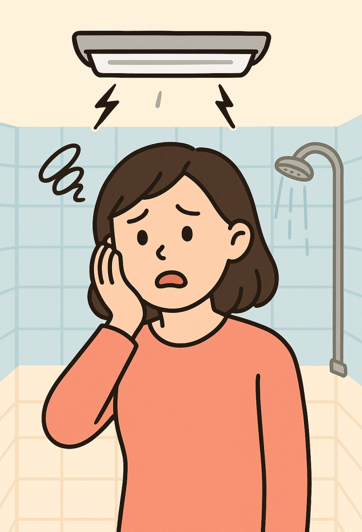  김포 풍무동 화장실전등교체, 어두운 욕실 방치하지 마세요 <24시간 출장전기수리>
