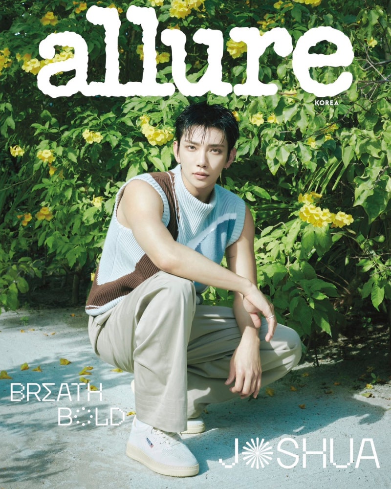 SEVENTEEN's Joshua in Allure Korea August Issue Pictorial
