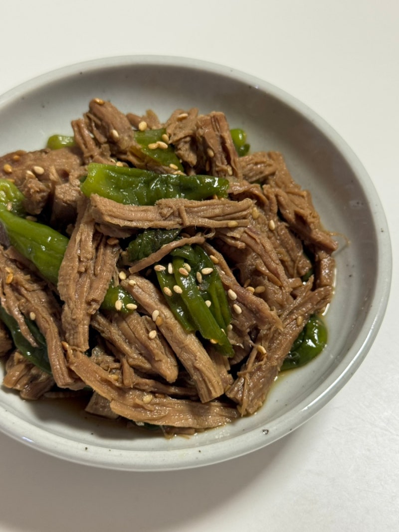 소고기 장조림 레시피 홍두깨살 장조림 만들기 꽈리고추 소고기 장조림 만드는법