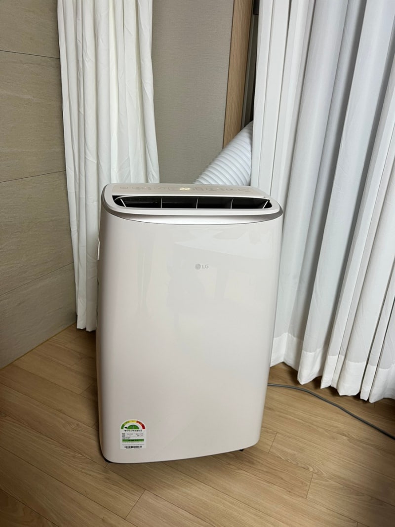 엘지 휘센 이동식 에어컨 구매 후기.