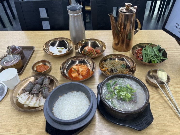  [아산 용화동 맛집] 가마솥밥과 국밥 '박순자 아우내 순대' 아산직영점 솔직후기