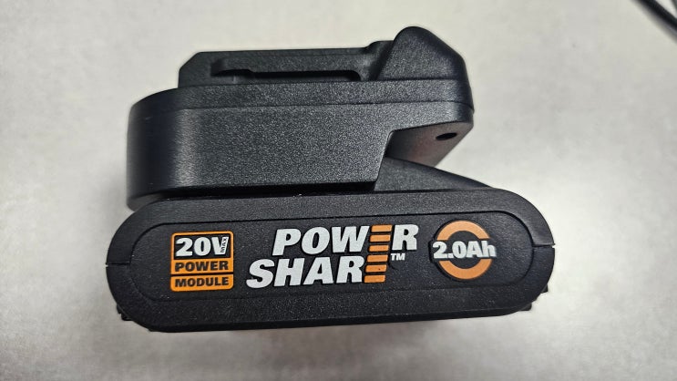  WORX 20V 4pin -> 마끼다 18V 변환 어댑터