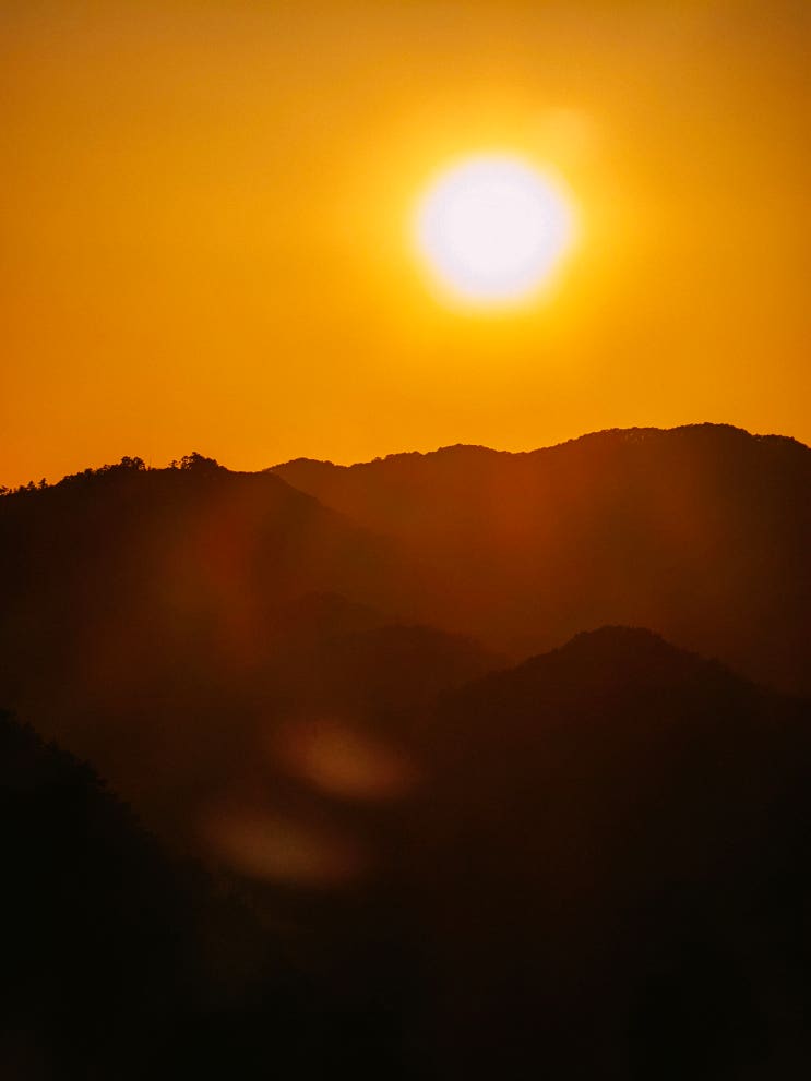  영월 일몰 명소, 선돌 전망대에서 보는 서강의 낙조(주차, 입장료, 단종)