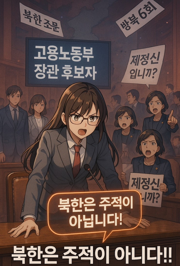 북한은 주적이 아니다!! 제정신인가요? ― 김영훈 고용노동부... 