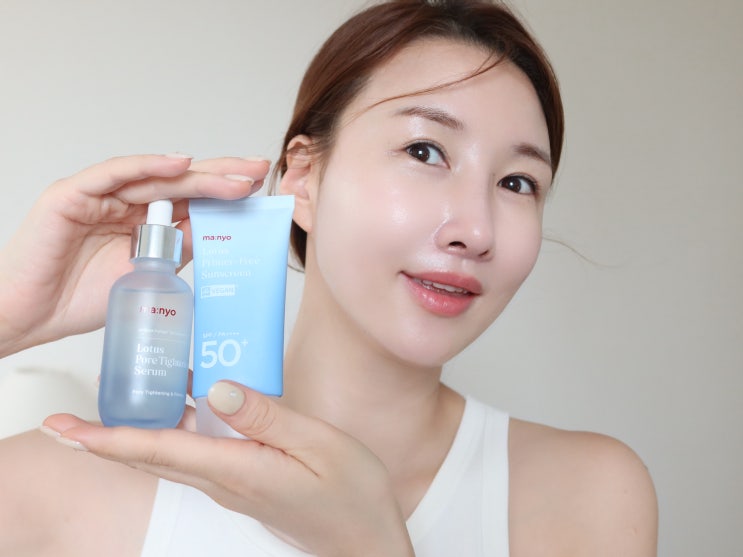 여름 모공 쿨링케어, 마녀공장 로터스포어 3종 세럼,마스크팩, 선크림이 딱!