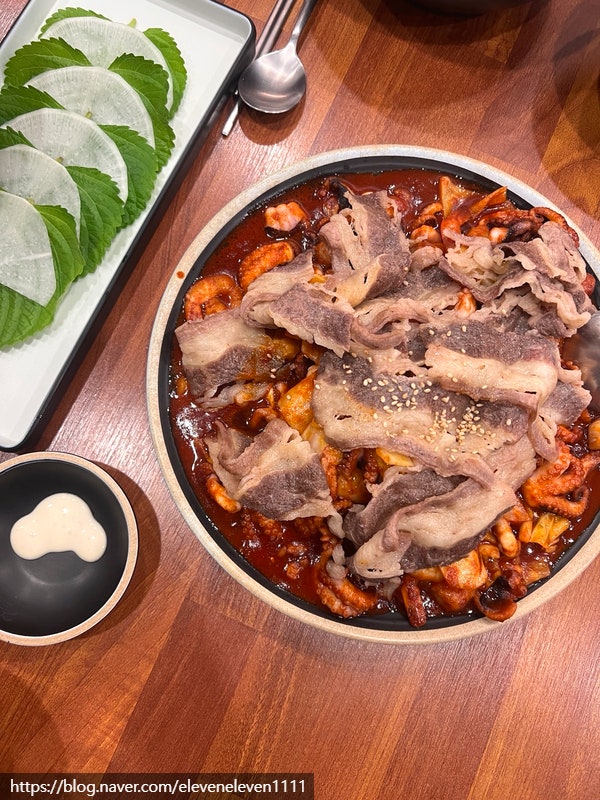  부산 명지 쭈꾸미 <쭈꾸미본색> 놀이방 식당 다녀온 솔직후기
