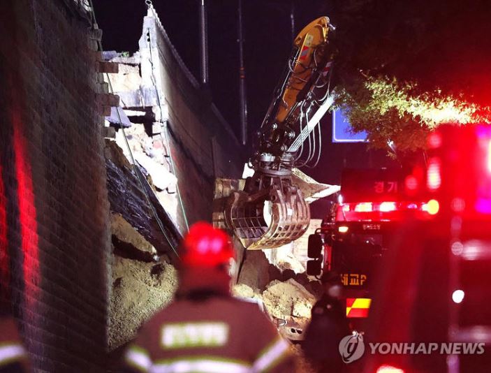 오산 가장교차로 고가도로 <b>옹벽 붕괴 사고</b> 요약 (2025.07.16)