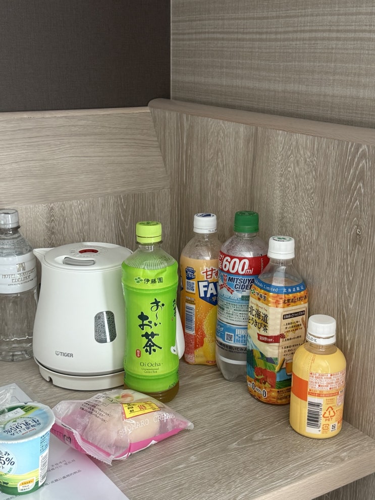  (일본) 훗카이도 편의점 추천 음료수 및  디저트 (간식, 먹거리)