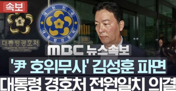 김건희 호위무사 <b>김성훈 파면</b> 내시 보다 더한 악질 아부꾼