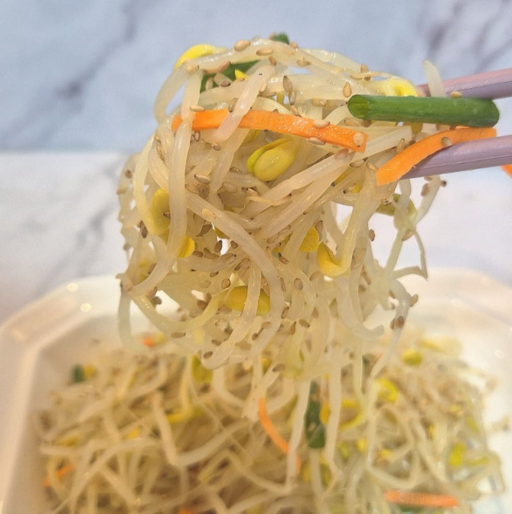  30년 경력 엄마의 대용량 콩나물 무침 황금 레시피