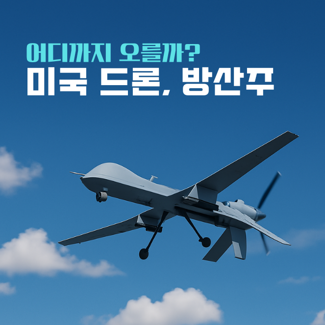  어디까지 날아오를까? 미국 드론, 방산 관련주 전망 etf 대장주