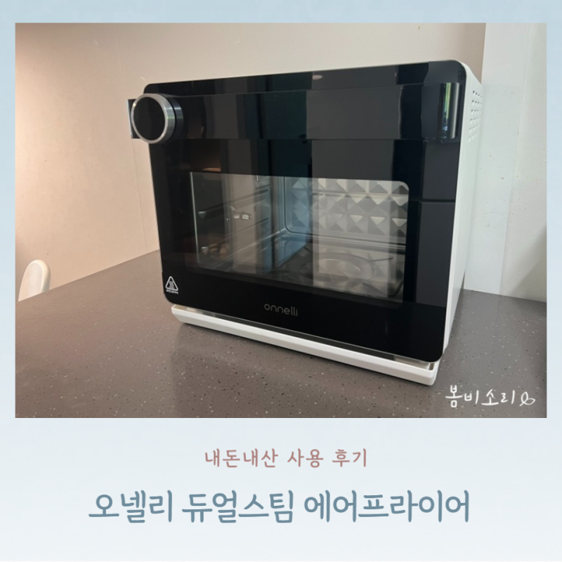 오넬리 듀얼스팀 올스텐 오븐형 에어프라이어 2달 사용후기 장단점