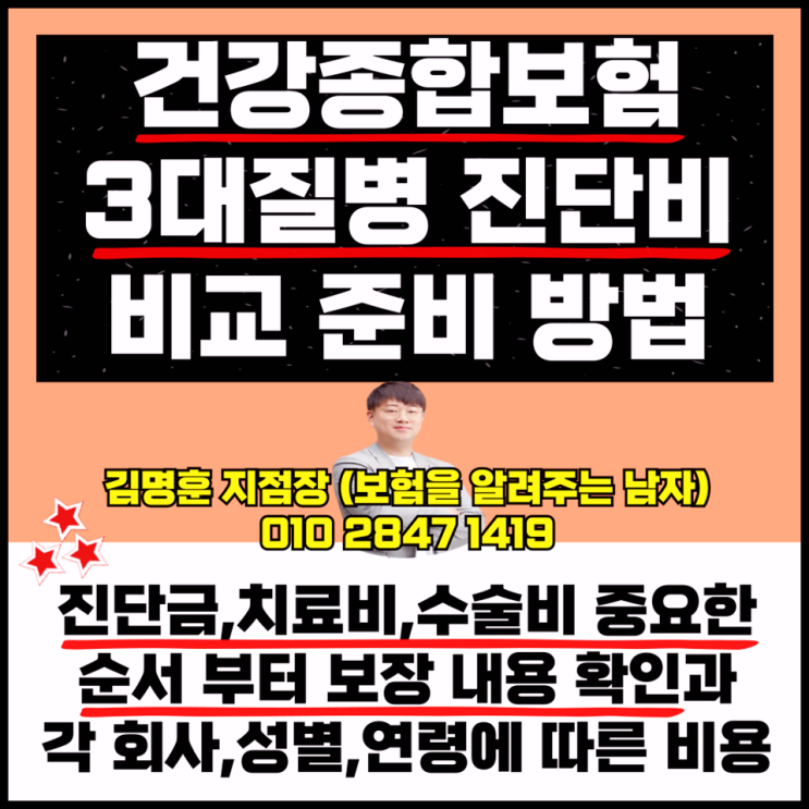  건강종합보험 비교 이렇게 준비하자