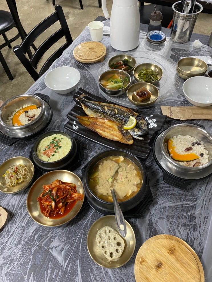  서천 생선구이 맛집 장항갯벌식당 모듬생선구이 영양솥밥 부모님과 방문하기 좋은 서천밥집