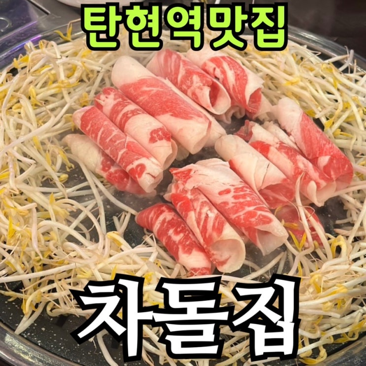  일산 탄현 고기집 추천｜차돌박이·삼겹살 가성비 대박 ‘차돌집’ 솔직 후기