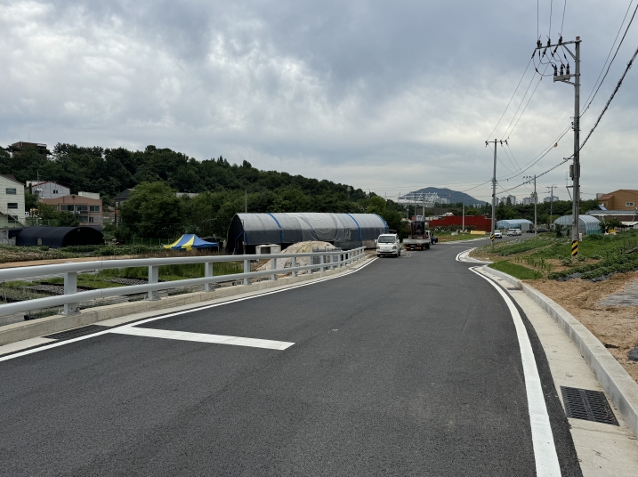 남동구, 수산동 내 개발제한구역 통행 개선 위한 ‘능골로’ 개통
