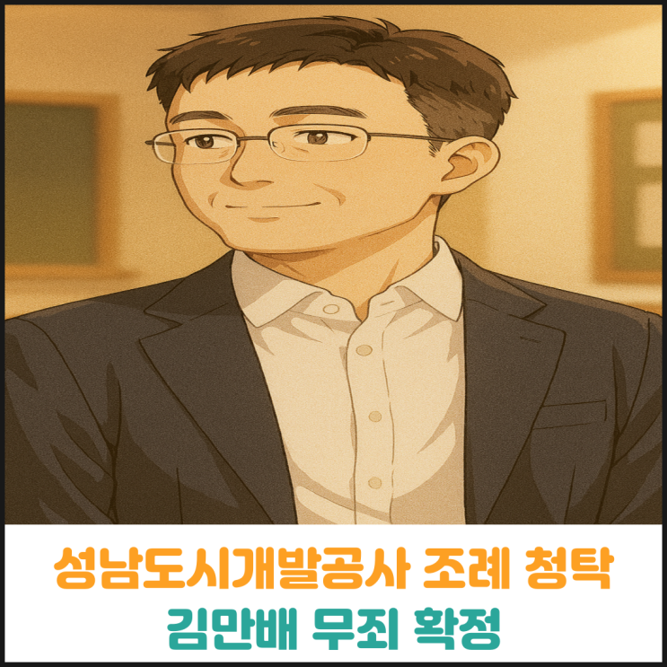  성남도시개발공사 조례 청탁, 김만배 무죄 확정