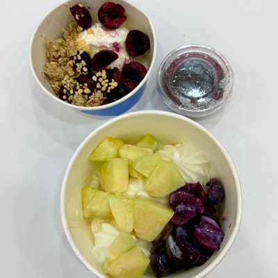 [공덕 디저트] 신선한 과일폭탄 & 상큼한 요거트를 듬뿍 담아주시는 요거트월드🍧🍓🍑🥝 꿀조합 메뉴 추천