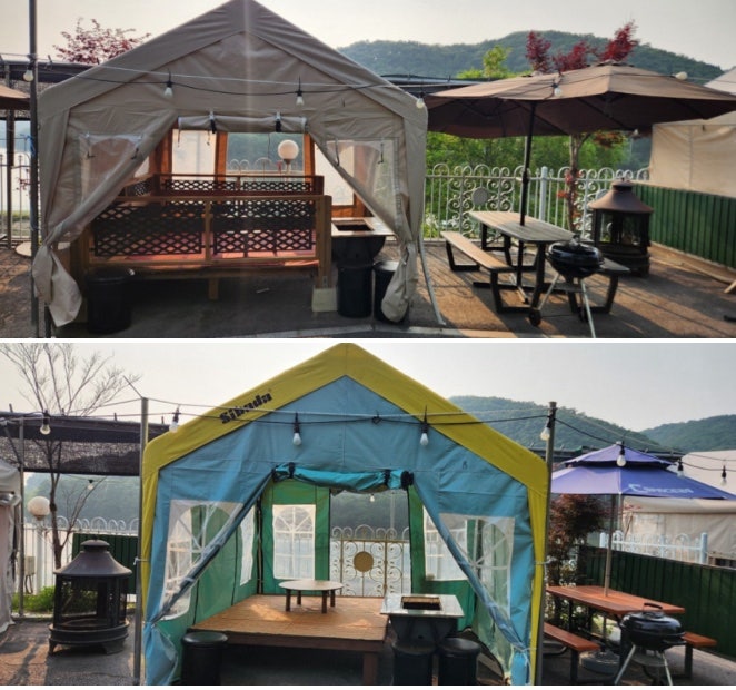 화성 기천풍경캠핑장 완벽 리뷰,저수지 뷰, 바베큐, 힐링 캠핑까지!