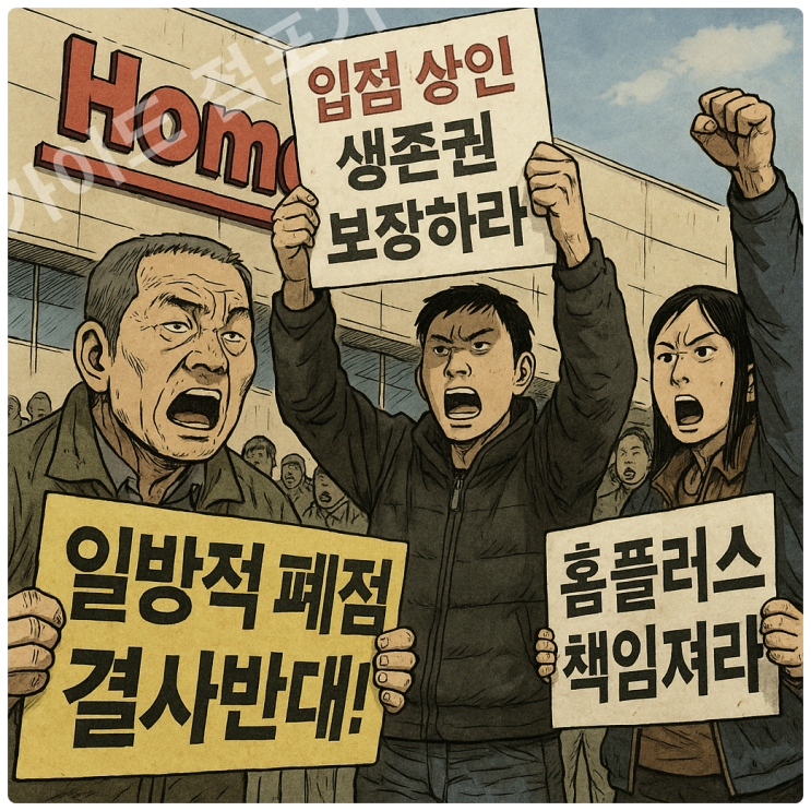  홈플러스 매장 매각 폐점 현실화 입점 창업자,자영업자는 어떻게 보상받나