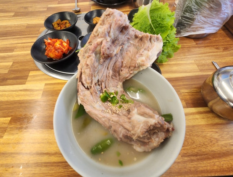  [제주 접짝뼈국 맛집] 공항 근처 현지인 찐추천 ‘넉둥베기’에서 푸짐한 향토 한상!