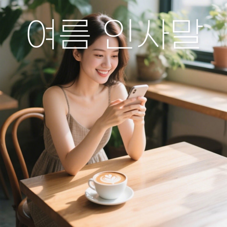  여름철 장마철 더운 날씨에 센스 있는 인사말 35