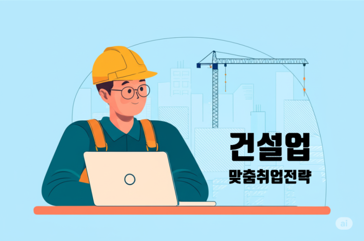   건설업 고용 14개월 연속 감소…전략 없인 취업 못해!