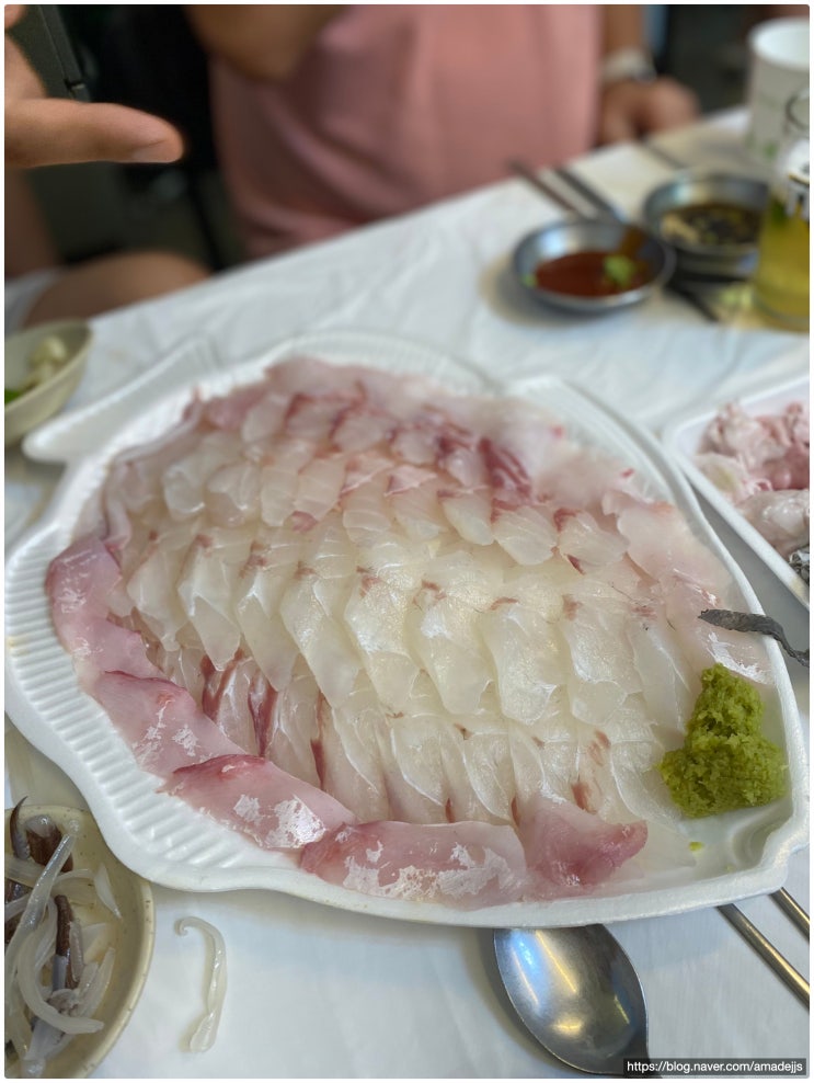  민어회에 빠지다! 인천 연안부두 6인 민어 잔치