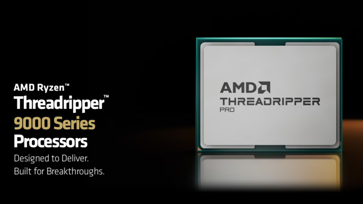  AMD, 96코어 '스레드리퍼 프로 9000 WX 시리즈' 출시! 가격은 무려 $11,699부터