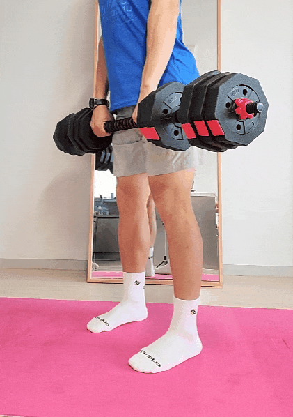 홈트 아령 추천, 티에스 무게조절 덤벨 아령 20kg 운동 루틴 완성템!