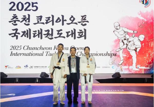 강화군청 태권도팀, 값진 메달 수확하며 금빛 행보 이어가