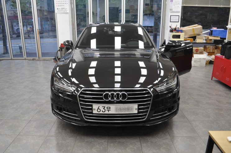  아우디 A7 ACC와Audi braking guard 사용불가 4H0 907 217 F 메인보드 고장수리 - 수원테크
