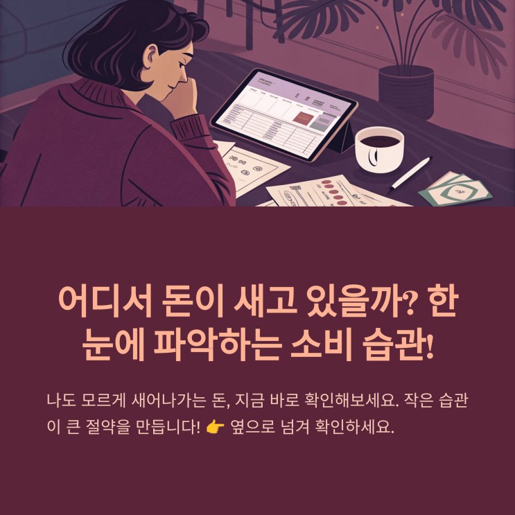  매일 1만 원 절약하기: 적금보다 강한 소비 습관