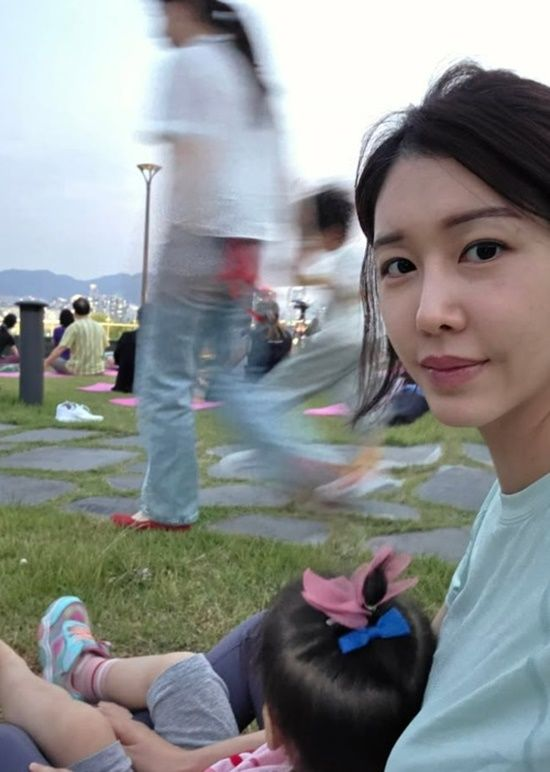  차예린, '확대 편성' 호우 특보 진행에 챙기지 못한 子…"나는 나쁜 엄마일까?"